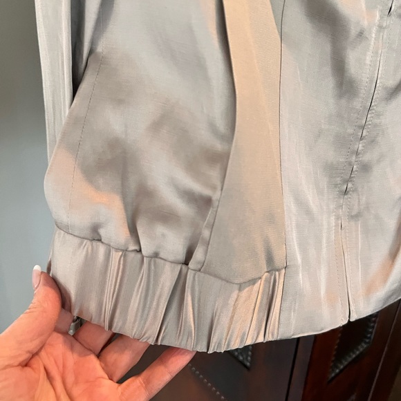 Classiques Enter Sheen Silver Taupe Lightweight Jacket - Picture 9 of 9
